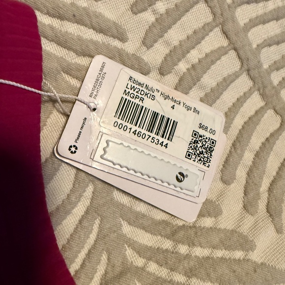 Lululemon Ribbed Nulu High-Neck Yoga Bra - Picture 3 of 5